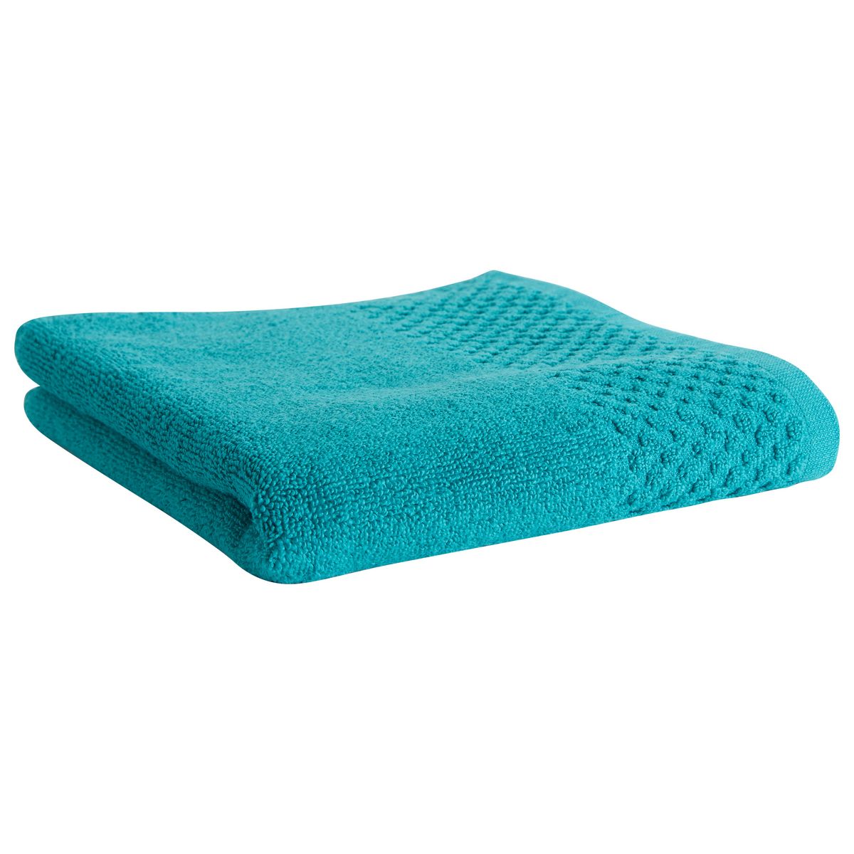 ACTUEL Drap de de bain uni en coton qualité zéro twist  500 g/m²