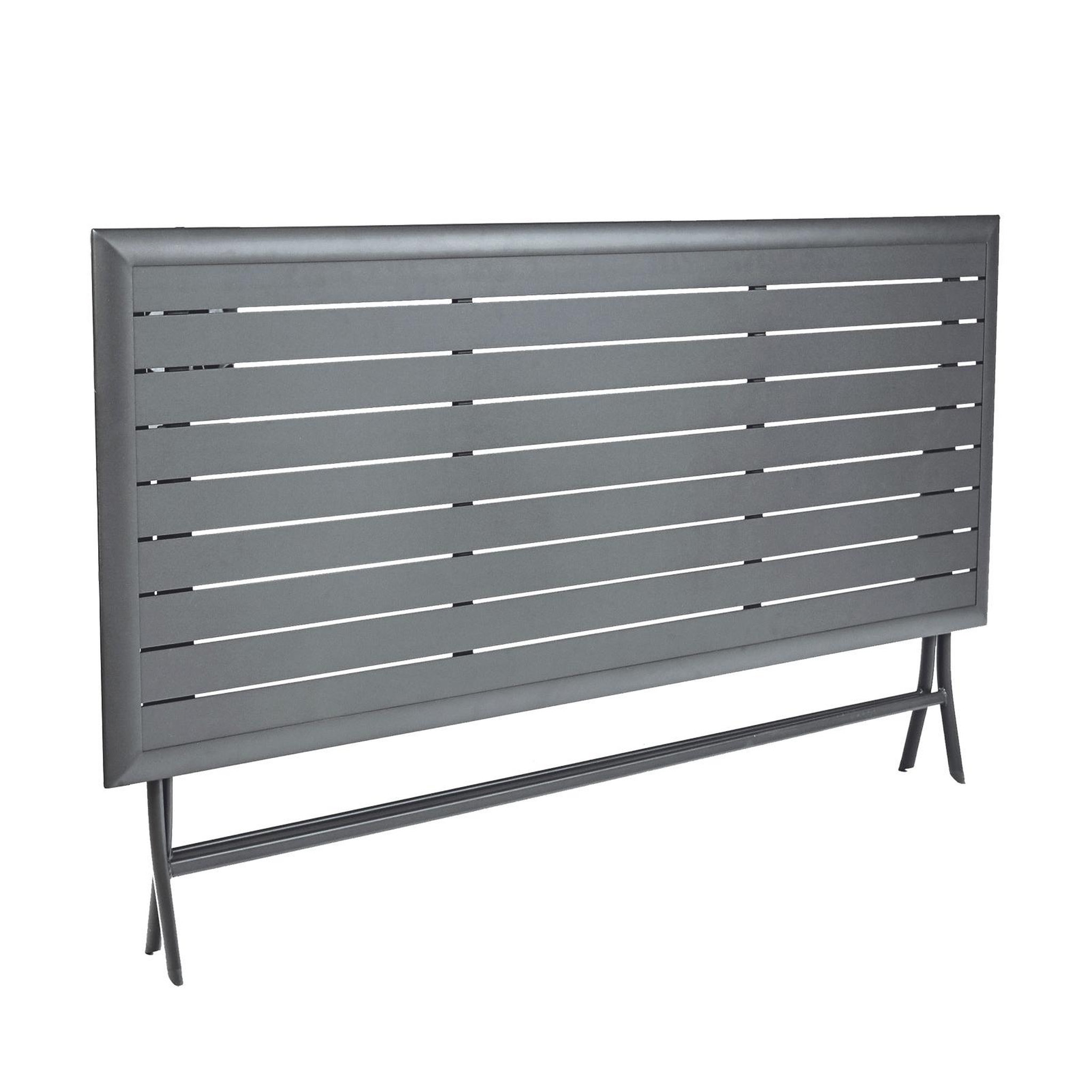Voir la diapositive 2 : Ozalide Table pliante alu l 160-p,70-h 75cm