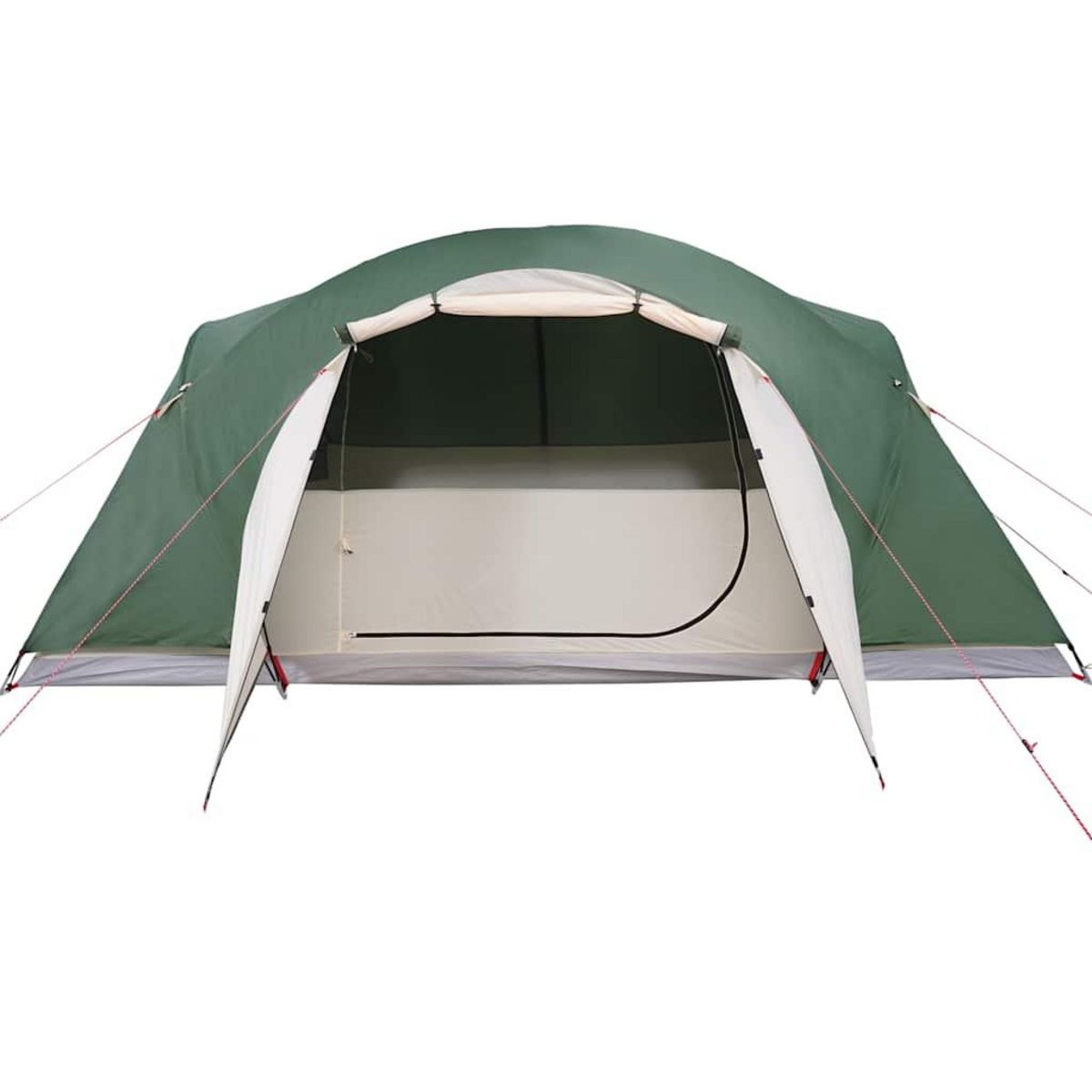 VIDAXL Tente familiale Crossvent 8 personnes vert impermeable