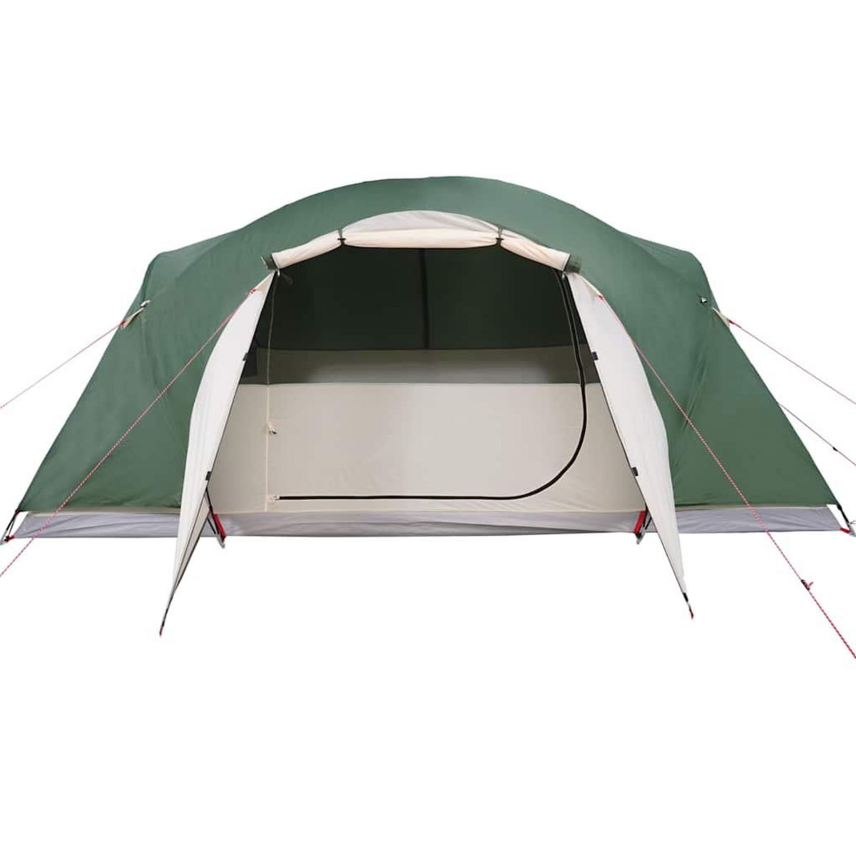 VIDAXL Tente familiale Crossvent 8 personnes vert impermeable