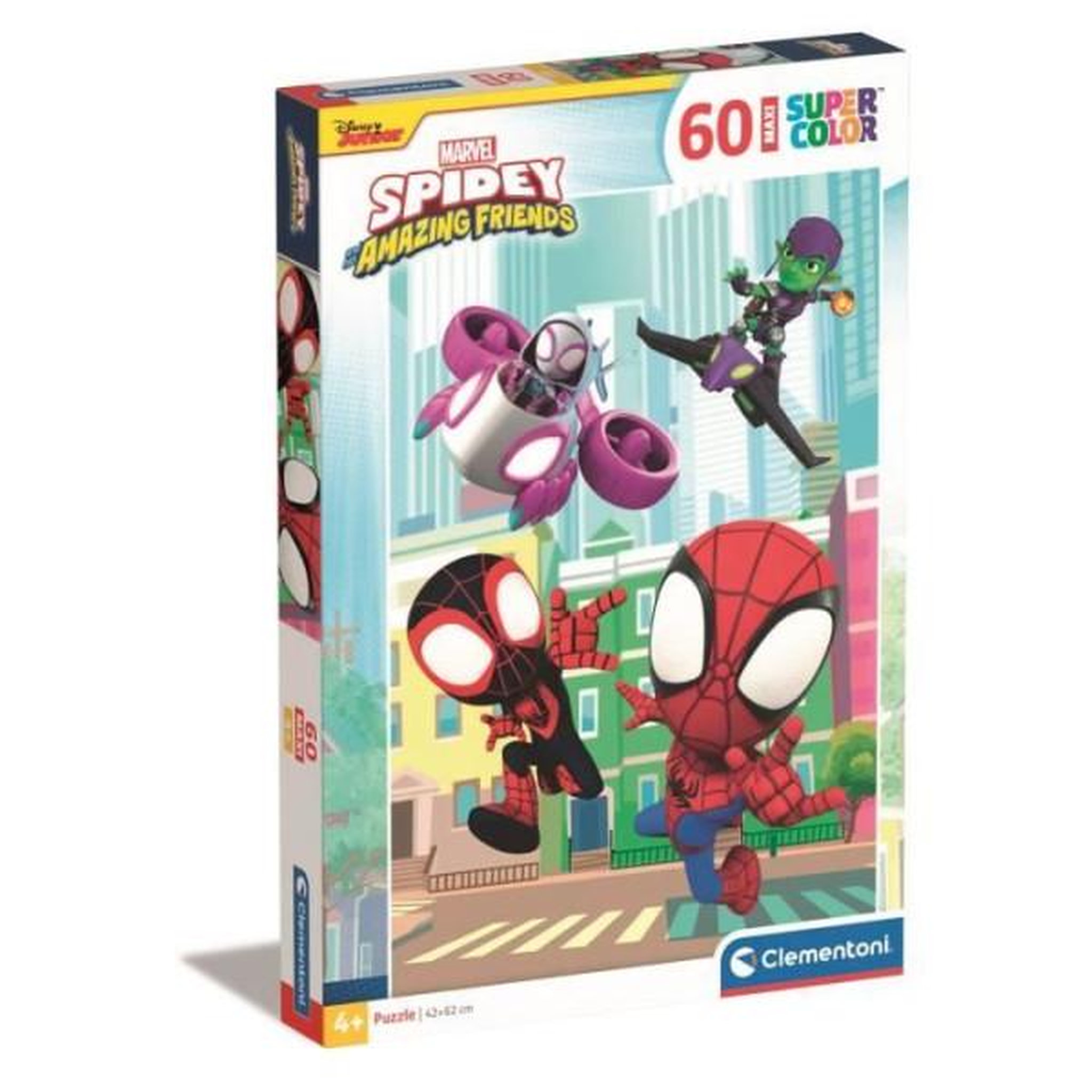 CLEMENTONI Clementoni - 60 pieces maxi - spidey et ses amis extraordinaires