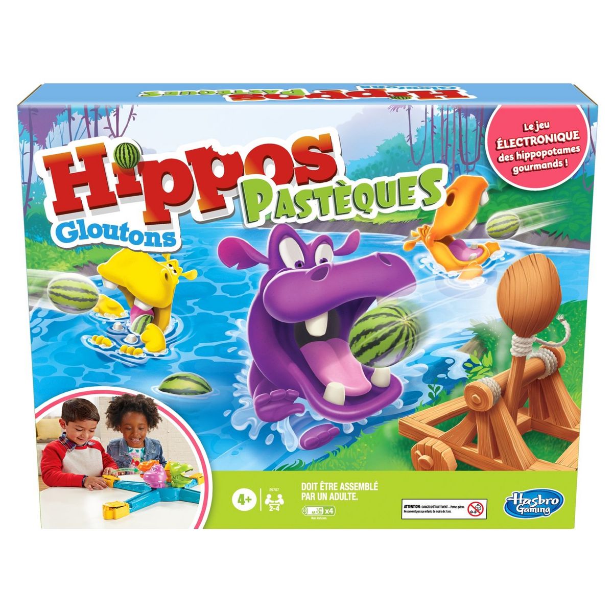 HASBRO Jeu Hippos Gloutons Pastèques