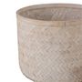 Voir la diapositive 2 : Paris Prix Lot de 3 Cache-Pots Design  Cuye  76cm Naturel