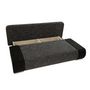 Voir la diapositive 3 : BEST MOBILIER Elio - canapé 3 places convertible - avec coffre - style contemporain
