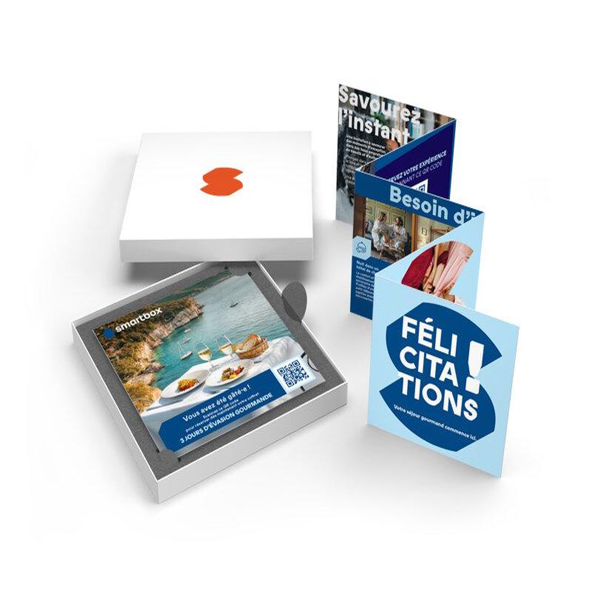 Voir la diapositive 2 : Smartbox 3 jours d'évasion gourmande - coffret cadeau séjour