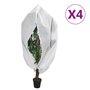 Voir la diapositive 1 : VIDAXL Housses de protection pour plantes avec fermeture eclair 4 pcs