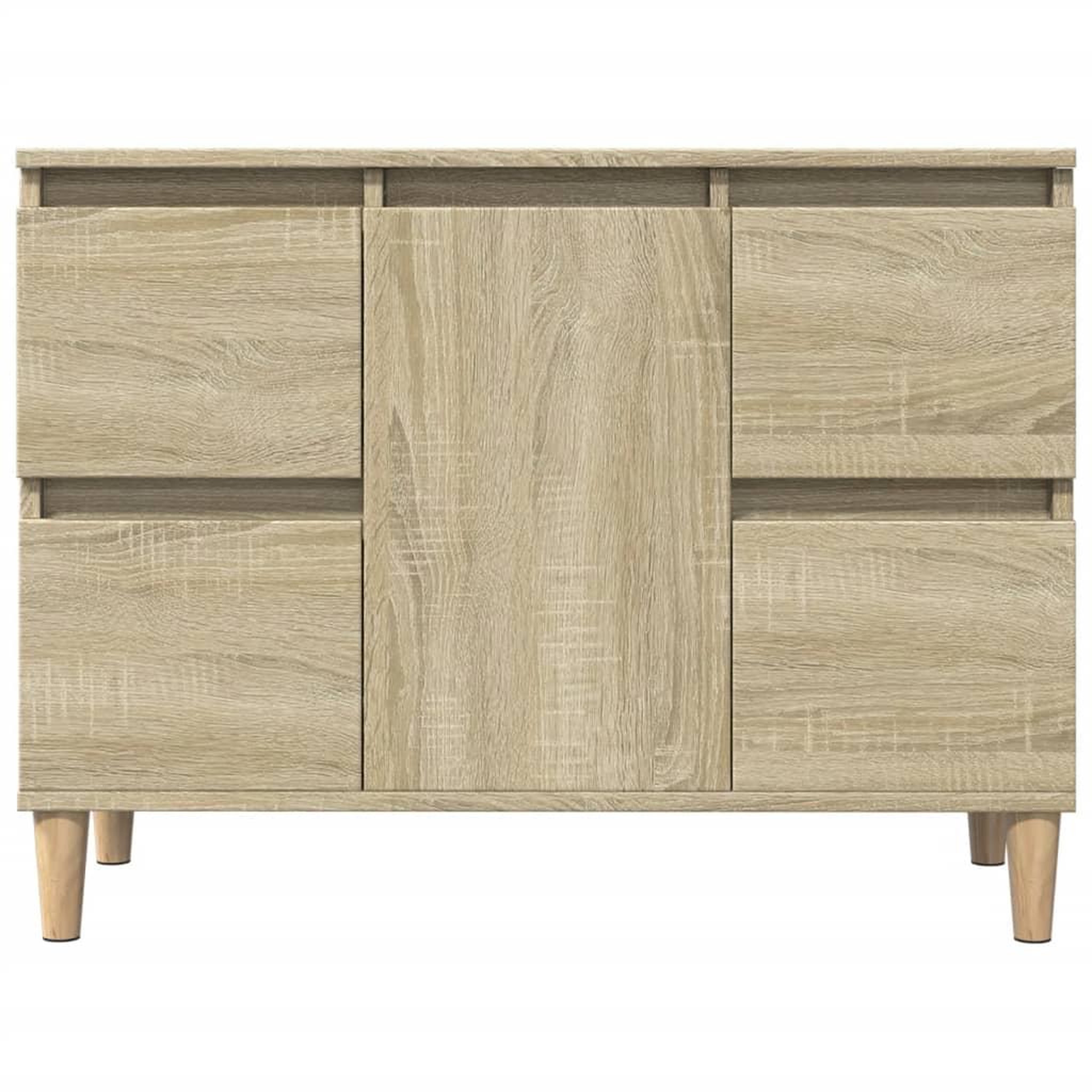 Voir la diapositive 5 : VIDAXL Meuble d'evier chene sonoma 80x33x60 cm bois d'ingenierie