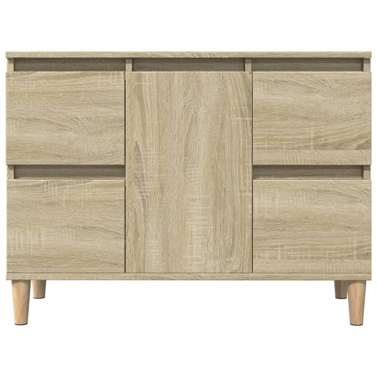 VIDAXL Meuble d'evier chene sonoma 80x33x60 cm bois d'ingenierie