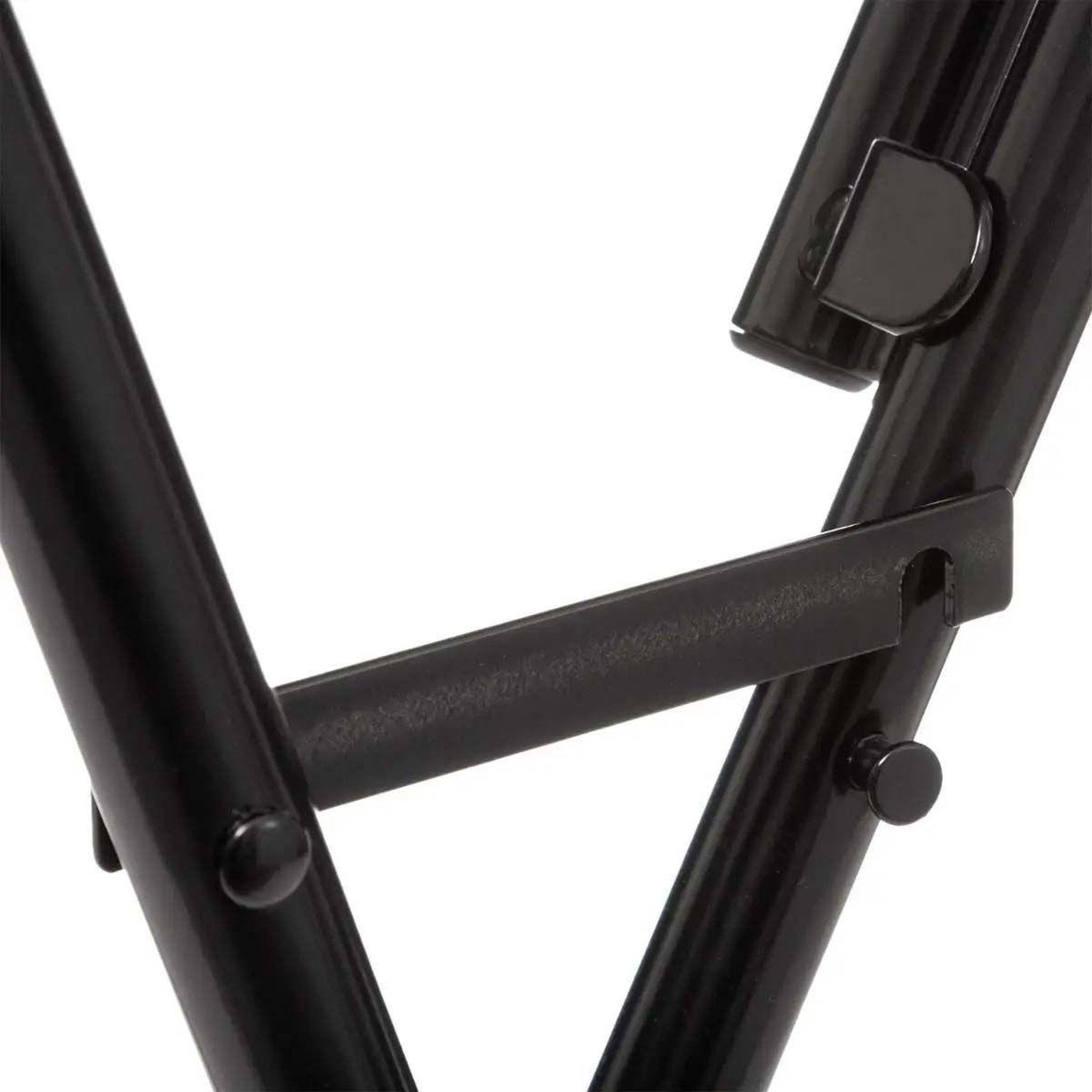 Voir la diapositive 3 : FIVE Table de bar en métal  pliante  102cm noir