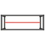 Voir la diapositive 5 : VIDAXL Cadre de banc de travail Noir et rouge mat 140x50x79 cm Metal