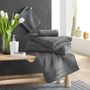 Voir la diapositive 4 : Paris Prix Drap de Douche  Tendresse  70x130cm Anthracite