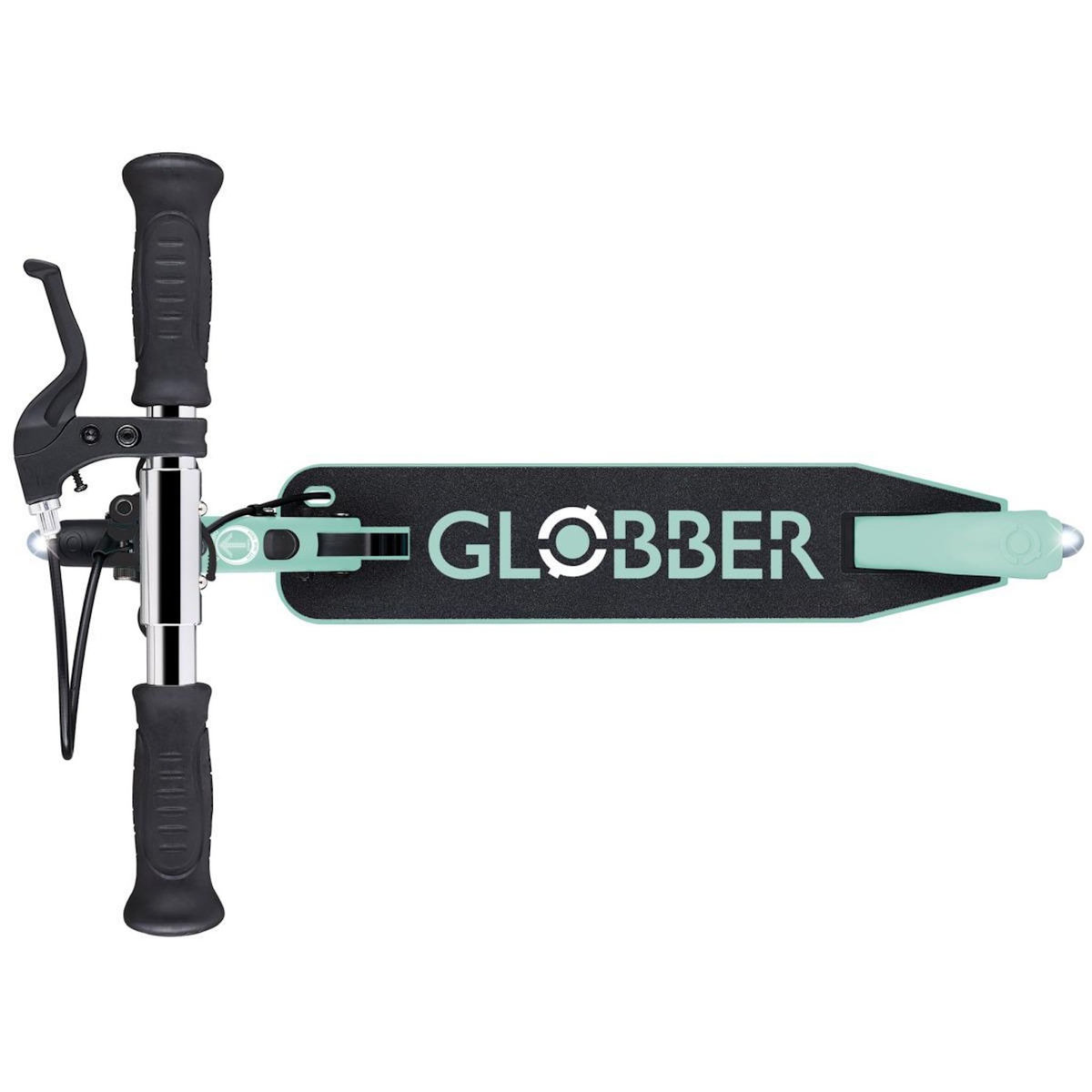 Globber Trottinette Flow Element Junior Lights menthe noir