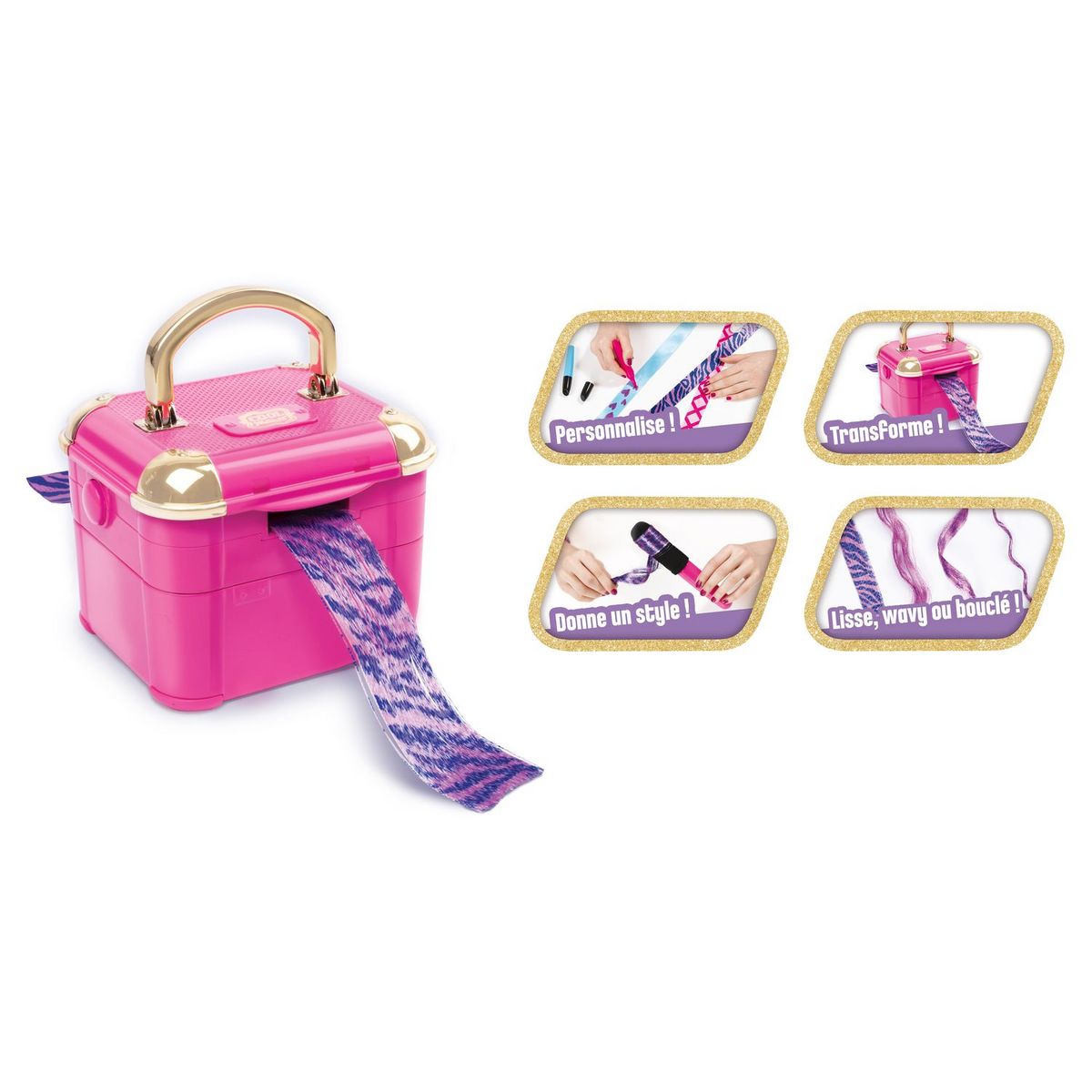 SPIN MASTER Machine à extensions de cheveux - Cool maker - Hoolywood Hair Studio