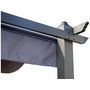 Voir la diapositive 2 : Habitat et Jardin Pergola en aluminium avec toit rétractable - 3 x 4 m - Gris anthracite