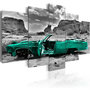 Voir la diapositive 1 : Paris Prix Tableau Imprimé  Green Car