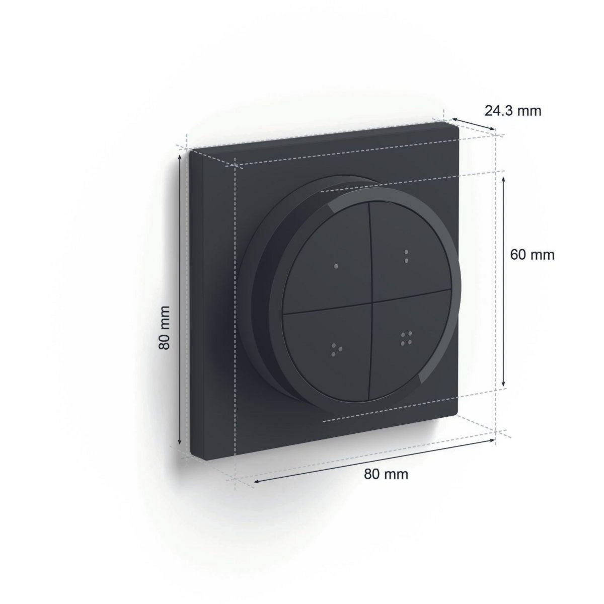 Philips Télécommande HUE Tap dial switch Noir