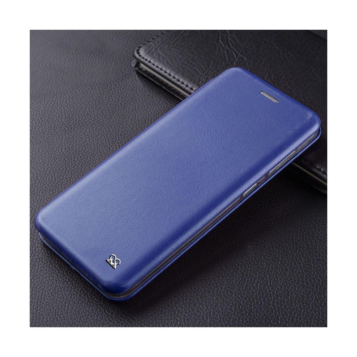 IBROZ Etui Oppo Reno 4Z Cuir bleu