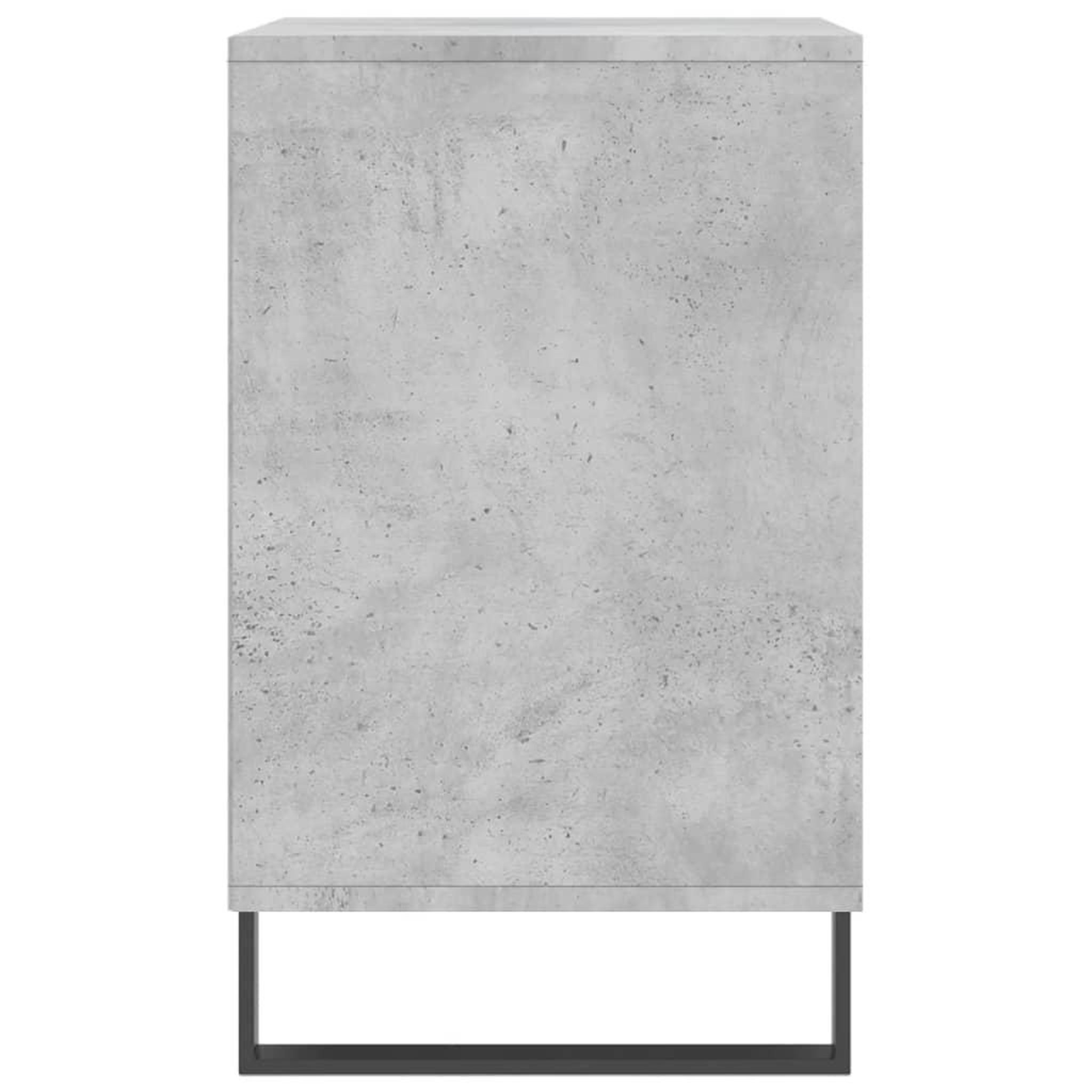 Voir la diapositive 5 : VIDAXL Armoire a chaussures Gris beton 102x36x60 cm Bois d'ingenierie