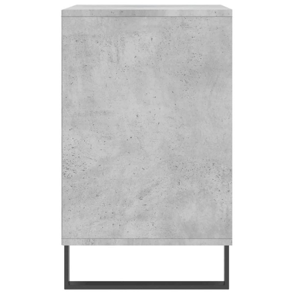 VIDAXL Armoire a chaussures Gris beton 102x36x60 cm Bois d'ingenierie