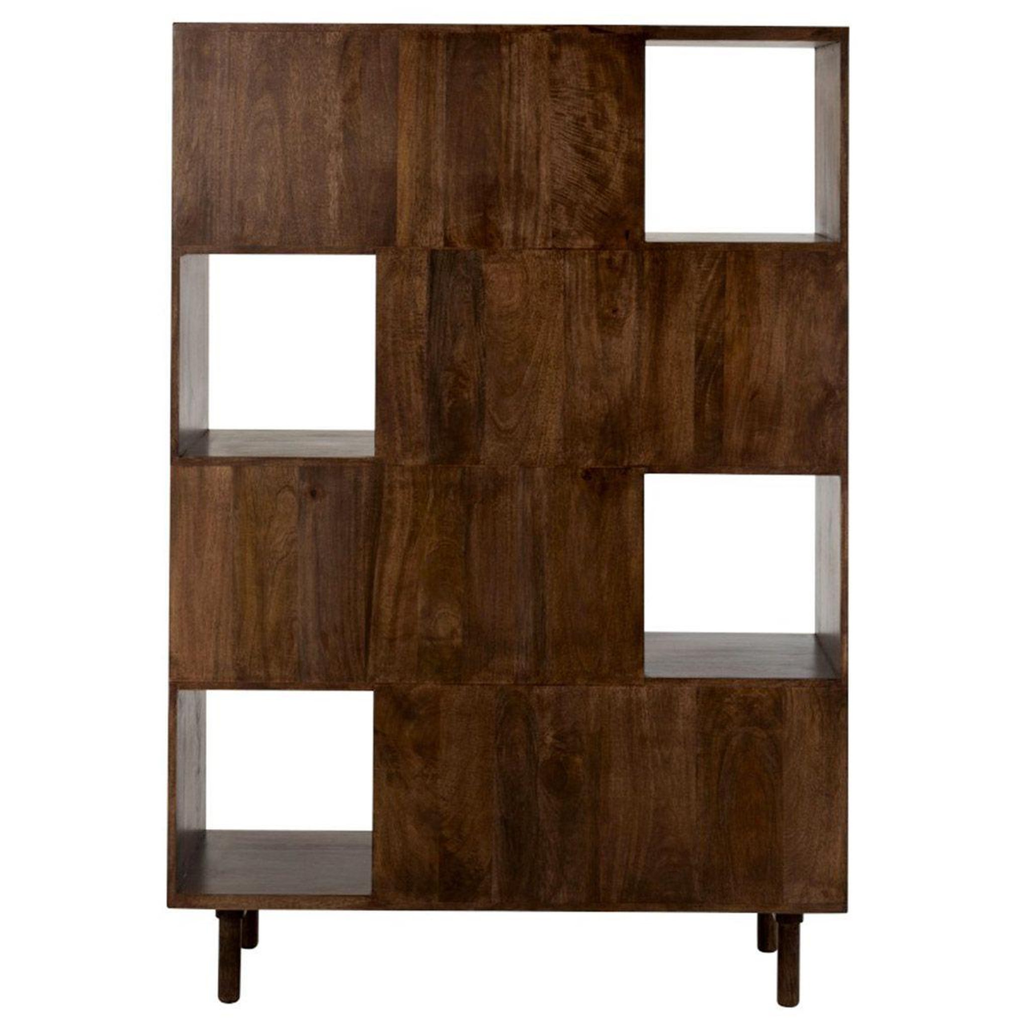 Voir la diapositive 4 : Paris Prix Étagère 4 niveaux design  rafi  167cm marron