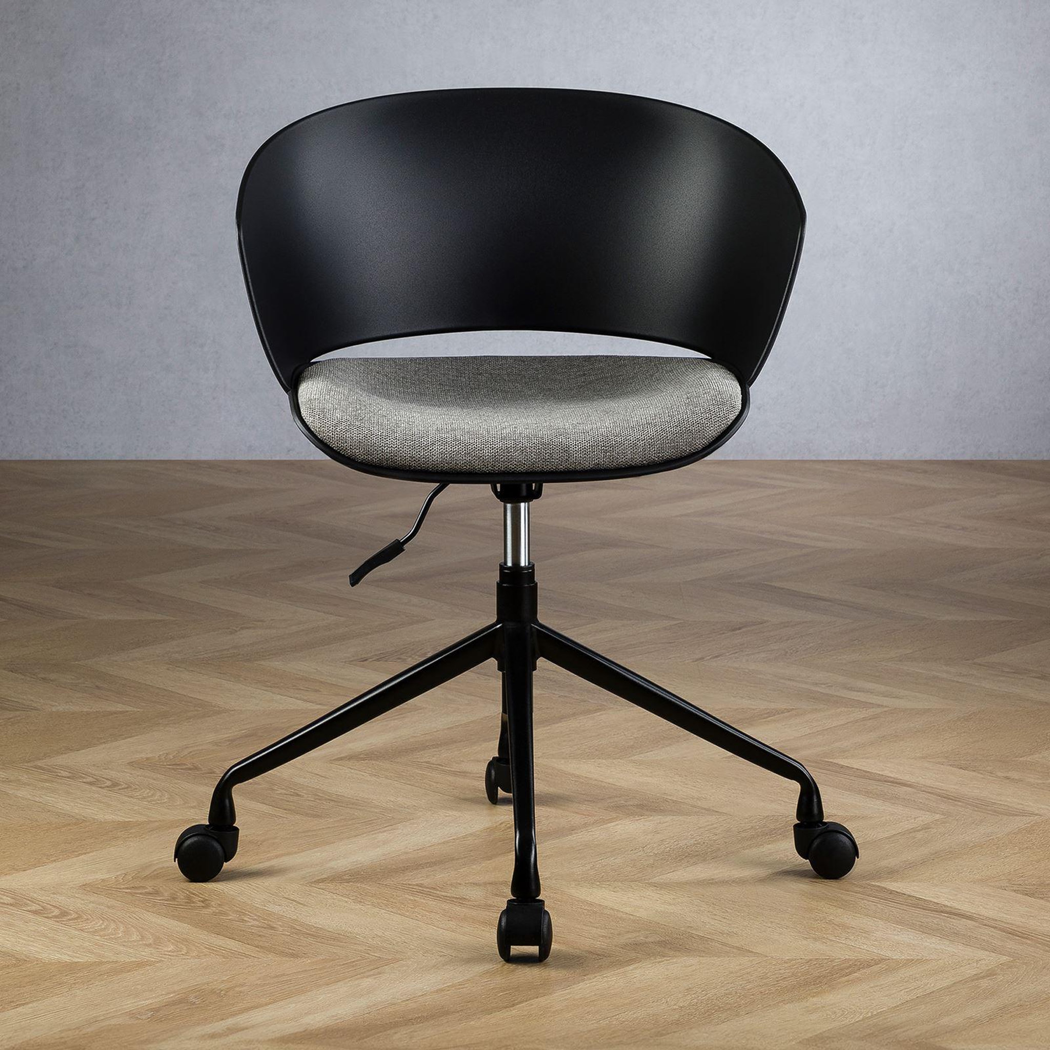 Voir la diapositive 3 : IDIMEX Chaise de bureau pivotante dagma, en plastique
