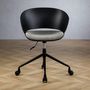 Voir la diapositive 3 : IDIMEX Chaise de bureau pivotante DAGMA, en plastique