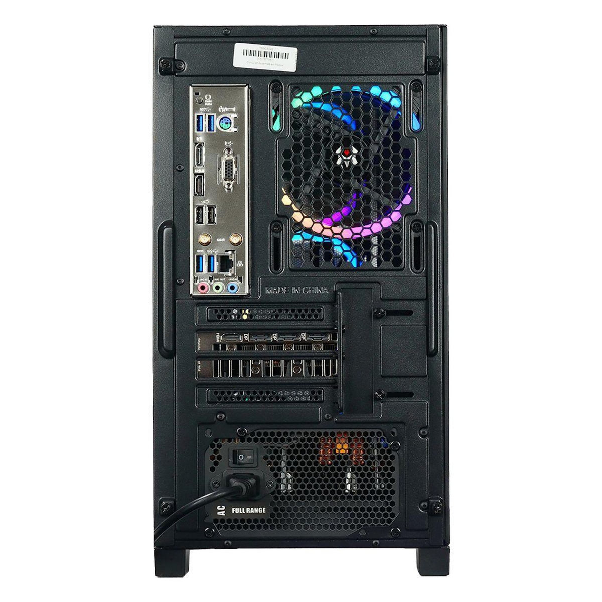 MRED PC Gamer CBT102-01 – AMD Ryzen 5 5500 – NVIDIA GeForce RTX 5060 – 16 Go RAM DDR4 – SSD 512 Go – Sans OS