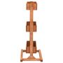 Voir la diapositive 3 : VIDAXL Jardiniere 52x30x78 cm Bois de sapin