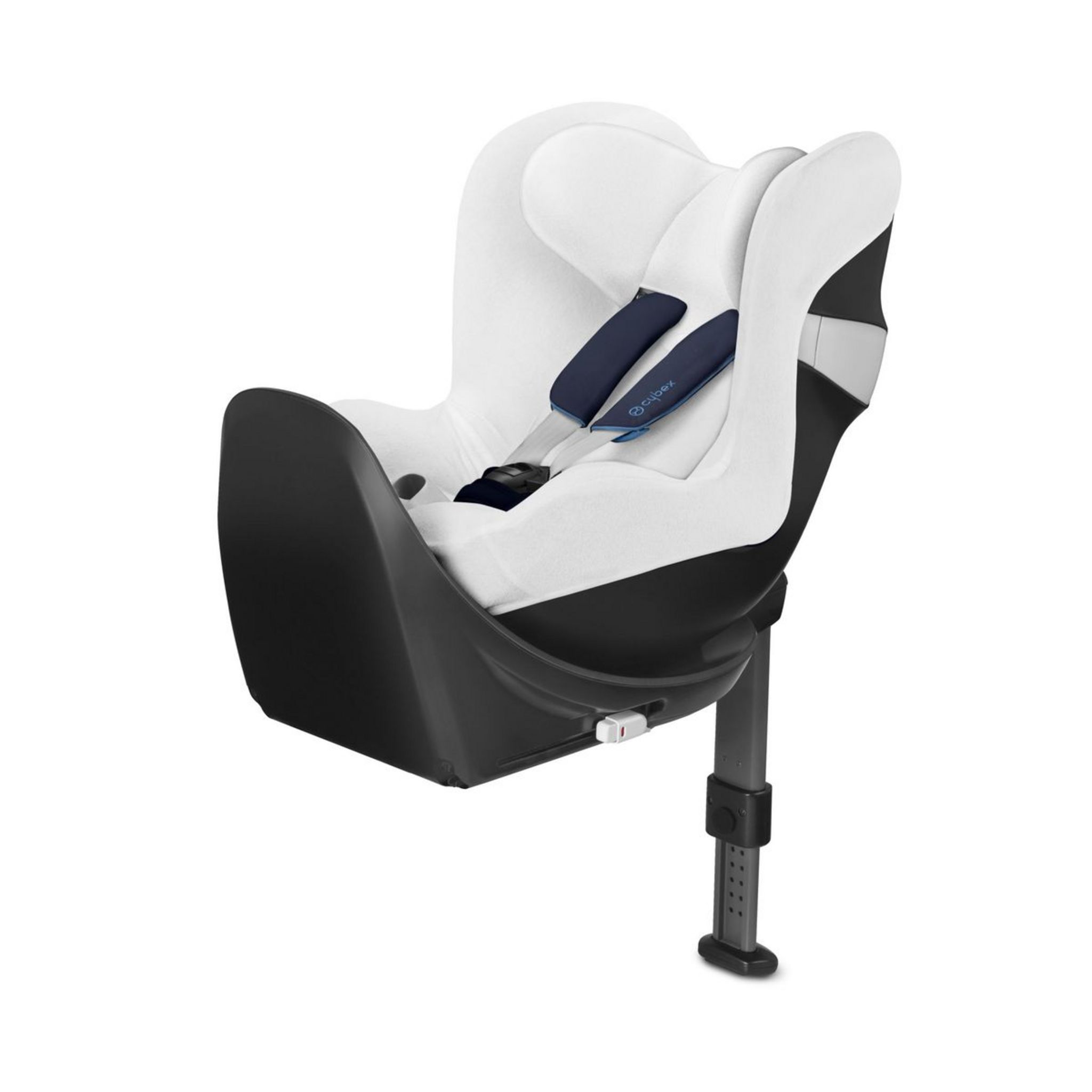 Housse Siège Auto Moon-bebe Cybex Sirona Q ISize - Gris - Lavable Machine 30°C Coussinet Confort Enfant