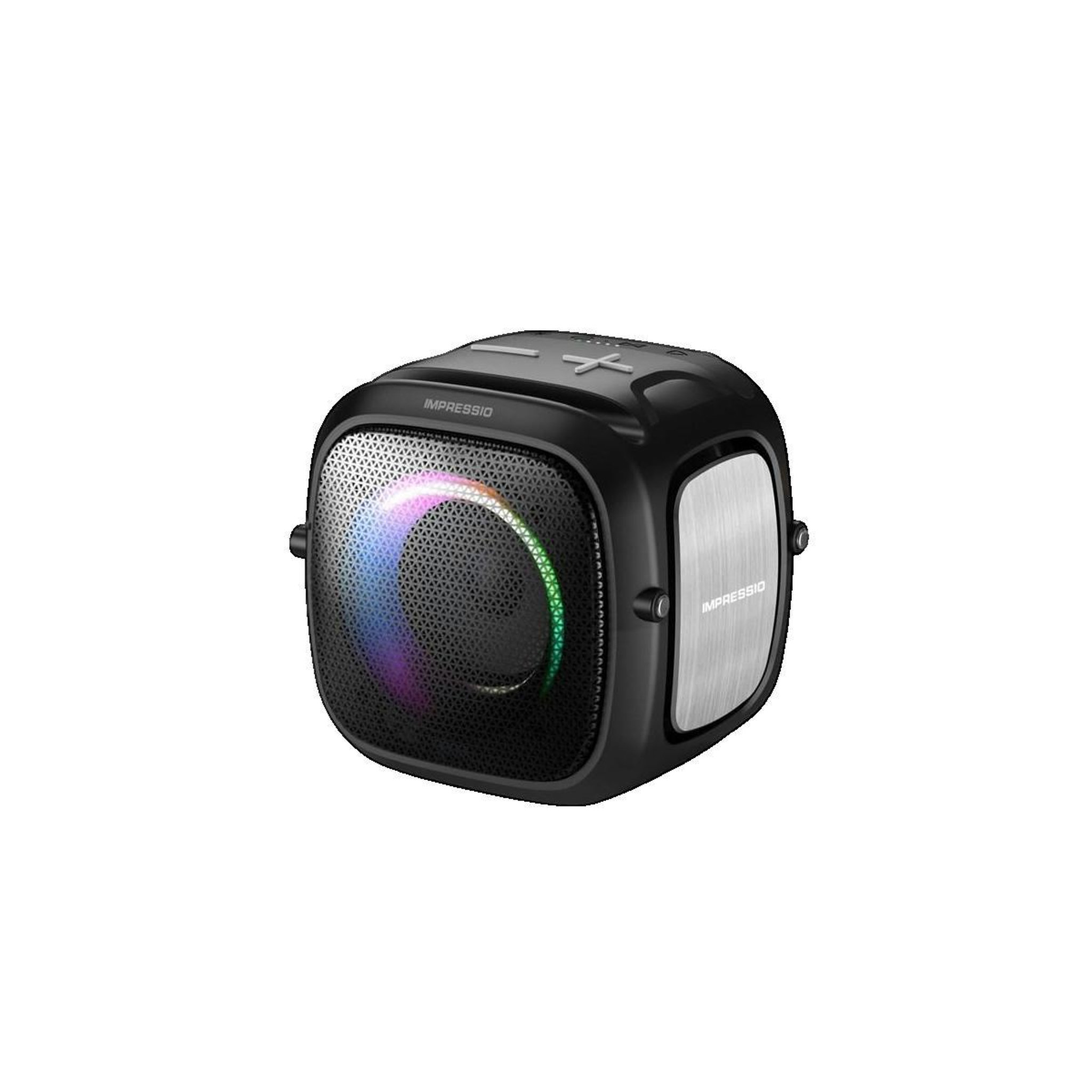 G-TECH Haut-parleur portable Bluetooth C-TECH Impressio Qubis Mini Noir 5W Résistant IPX6