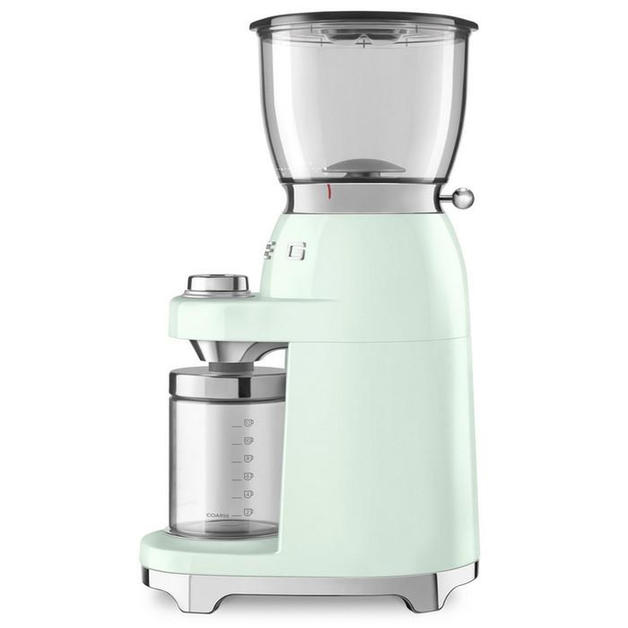 Voir la diapositive 2 : SMEG Moulin à café 350g 150w vert d'eau - CGF01PGEU