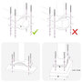 Voir la diapositive 5 : VIDAXL Auvent lateral retractable de patio 140 x 300 cm Noir