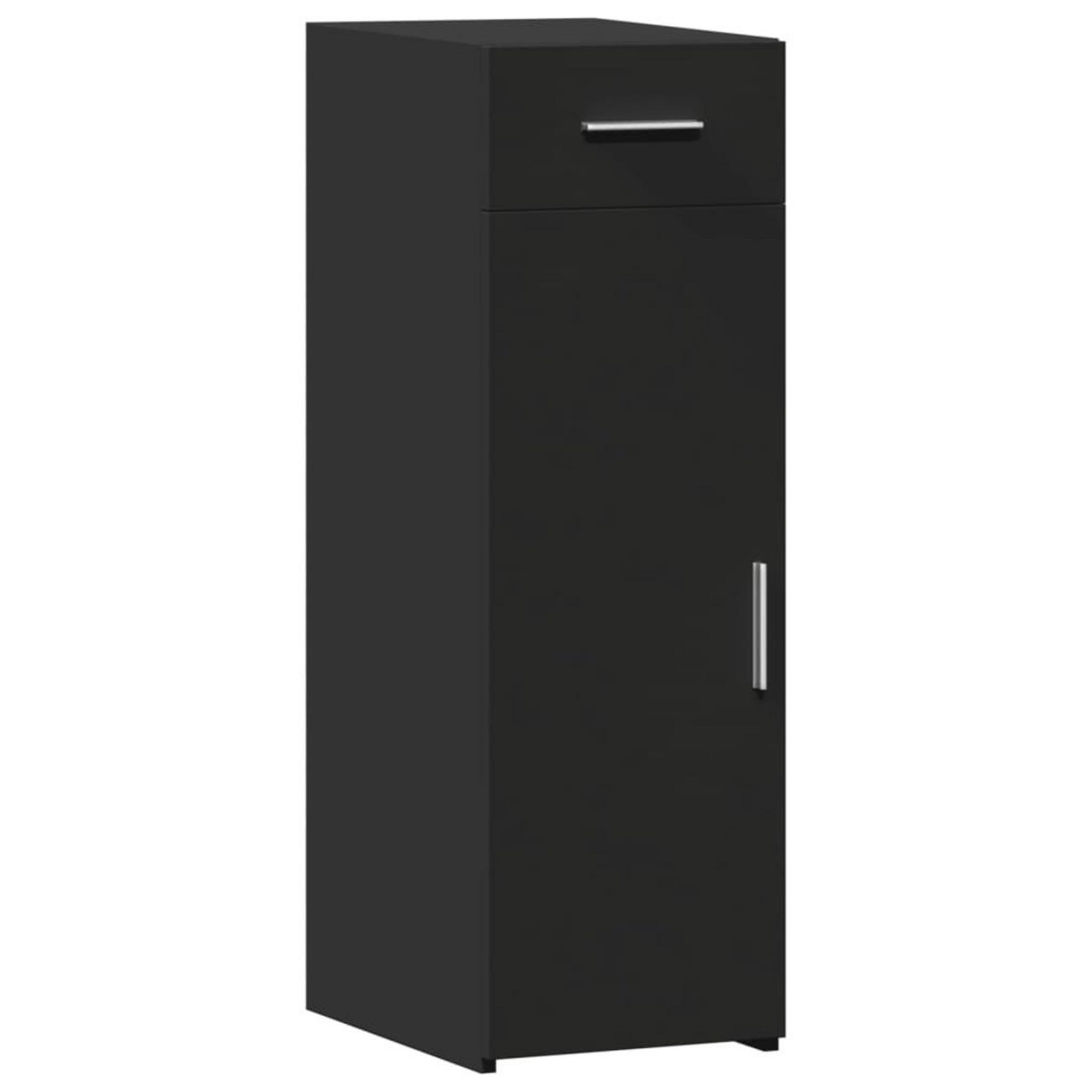 VIDAXL Buffet noir 30x42,5x93 cm bois d'ingenierie