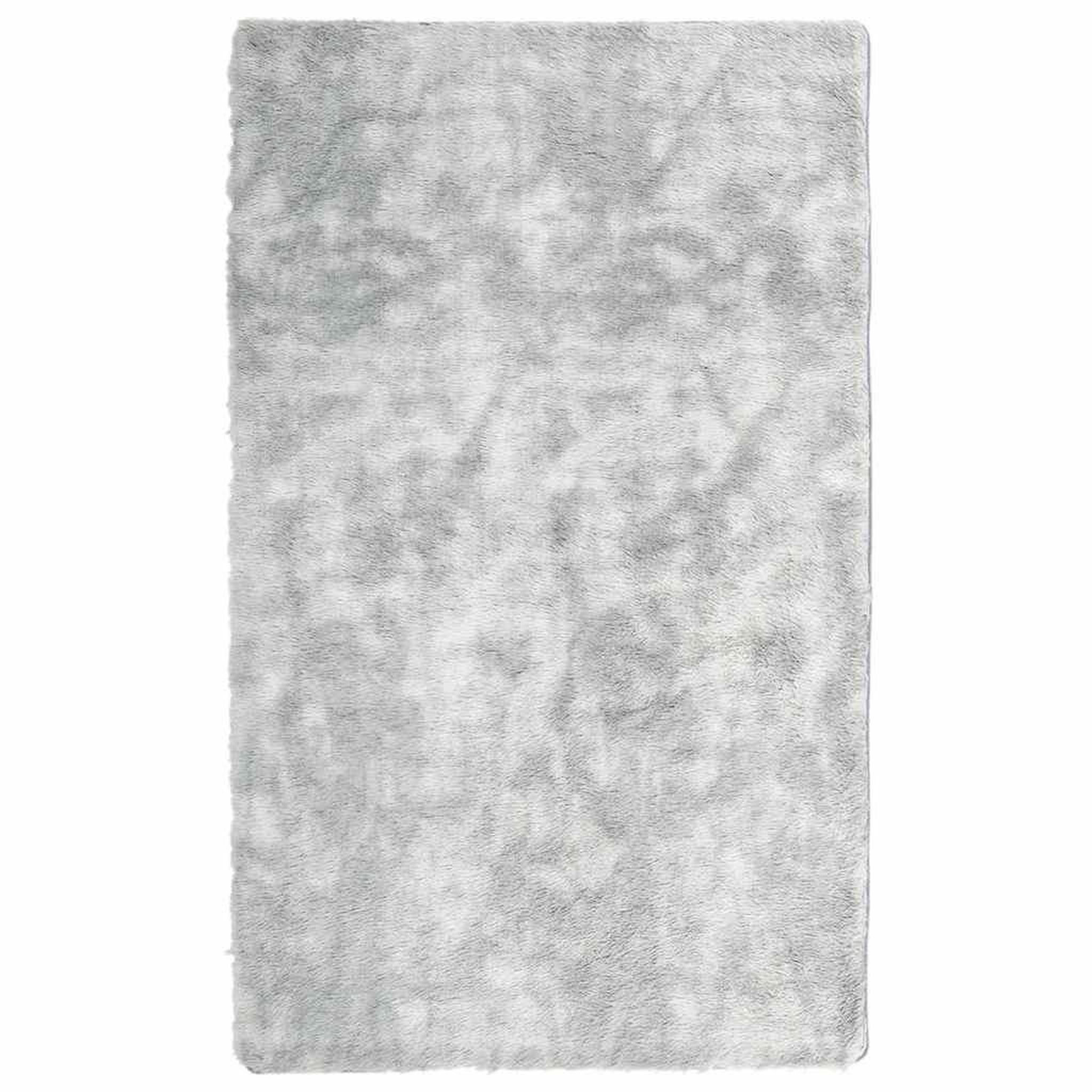 Voir la diapositive 2 : VIDAXL Tapis shaggy a poils longs NAVARRA gris clair 80x150 cm