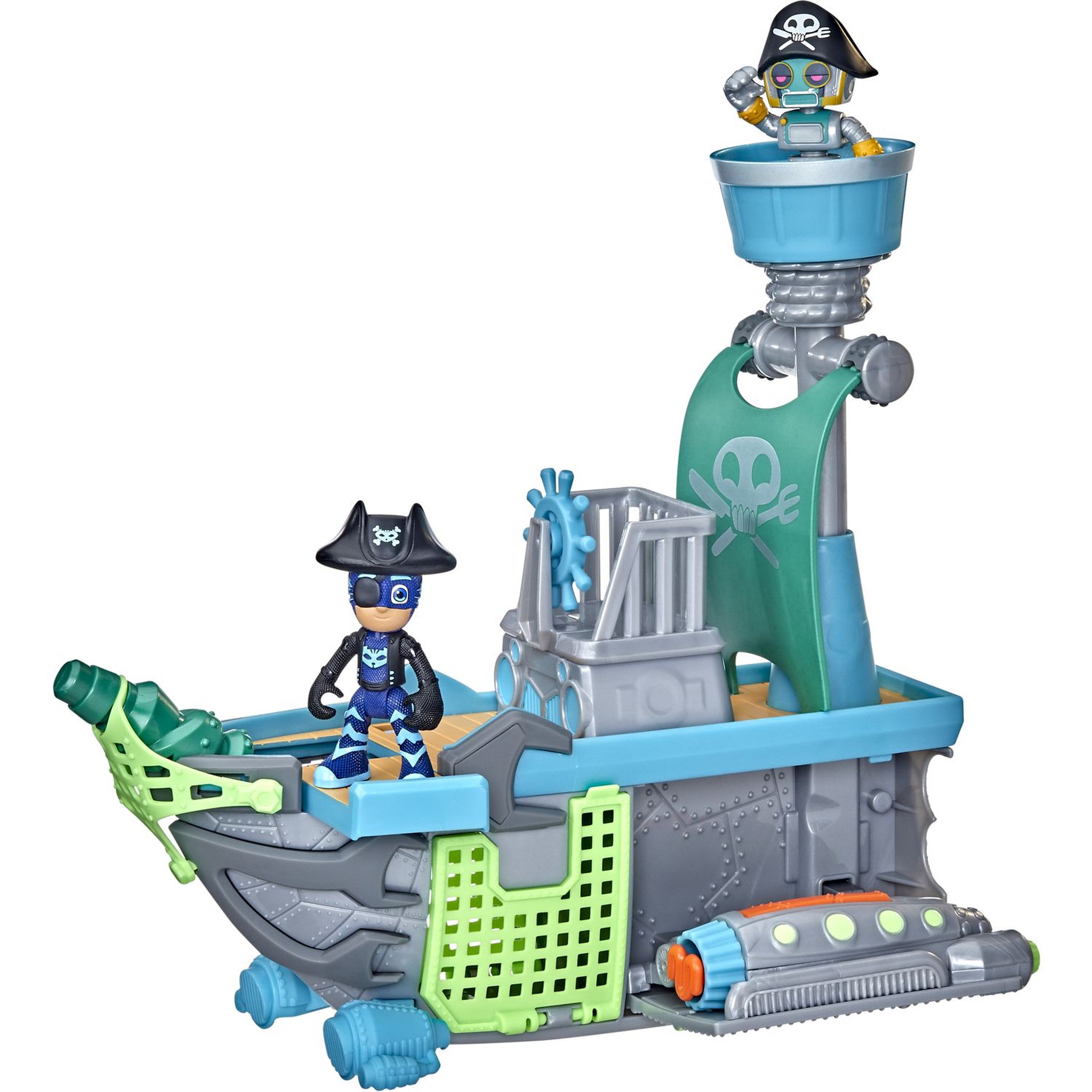 Voir la diapositive 1 : HASBRO Bateau pirate de l'air Pyjamasques