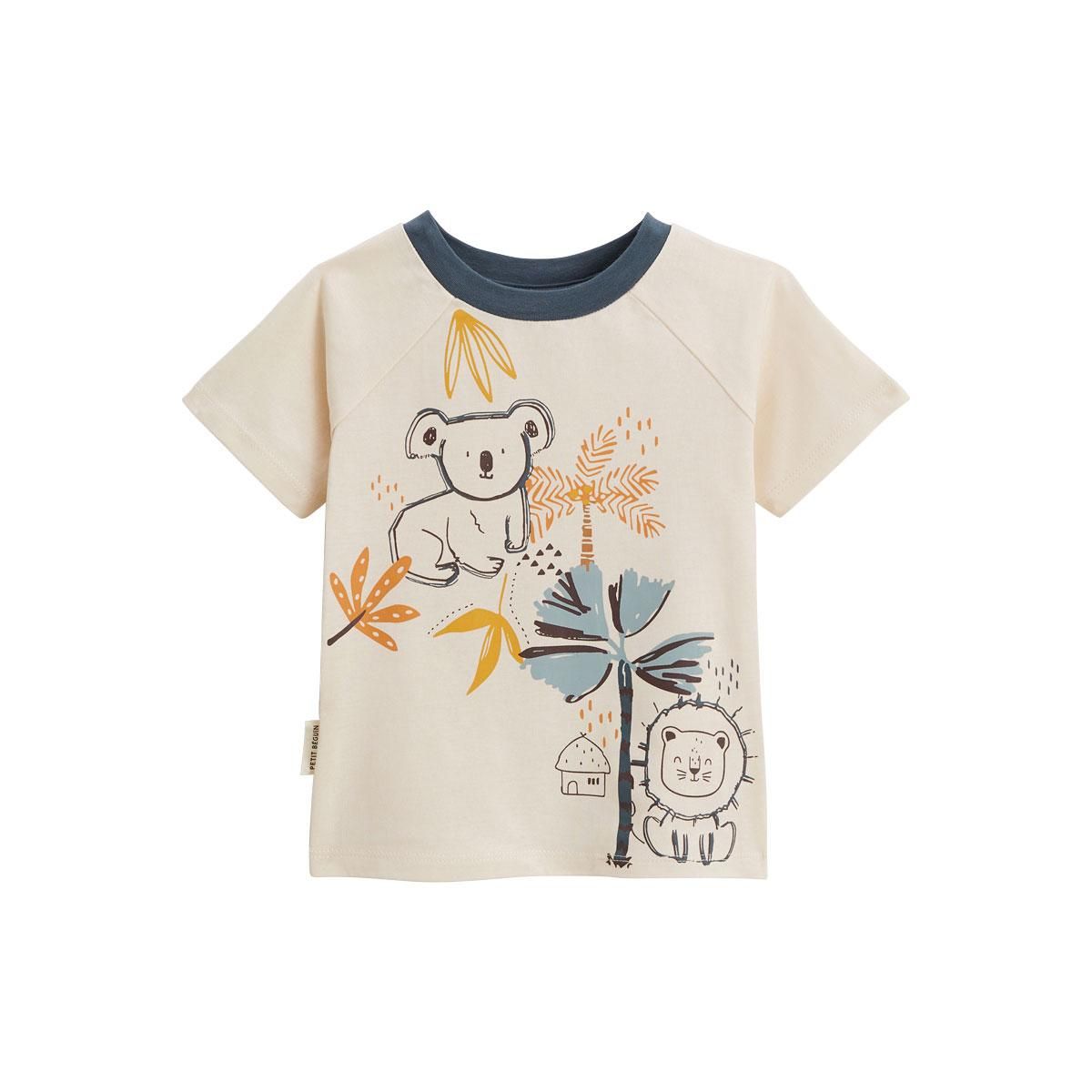 Petit Béguin Pyjama enfant manches courtes Tapioca