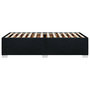 Voir la diapositive 5 : VIDAXL Cadre de lit sans matelas noir 90x200 cm tissu