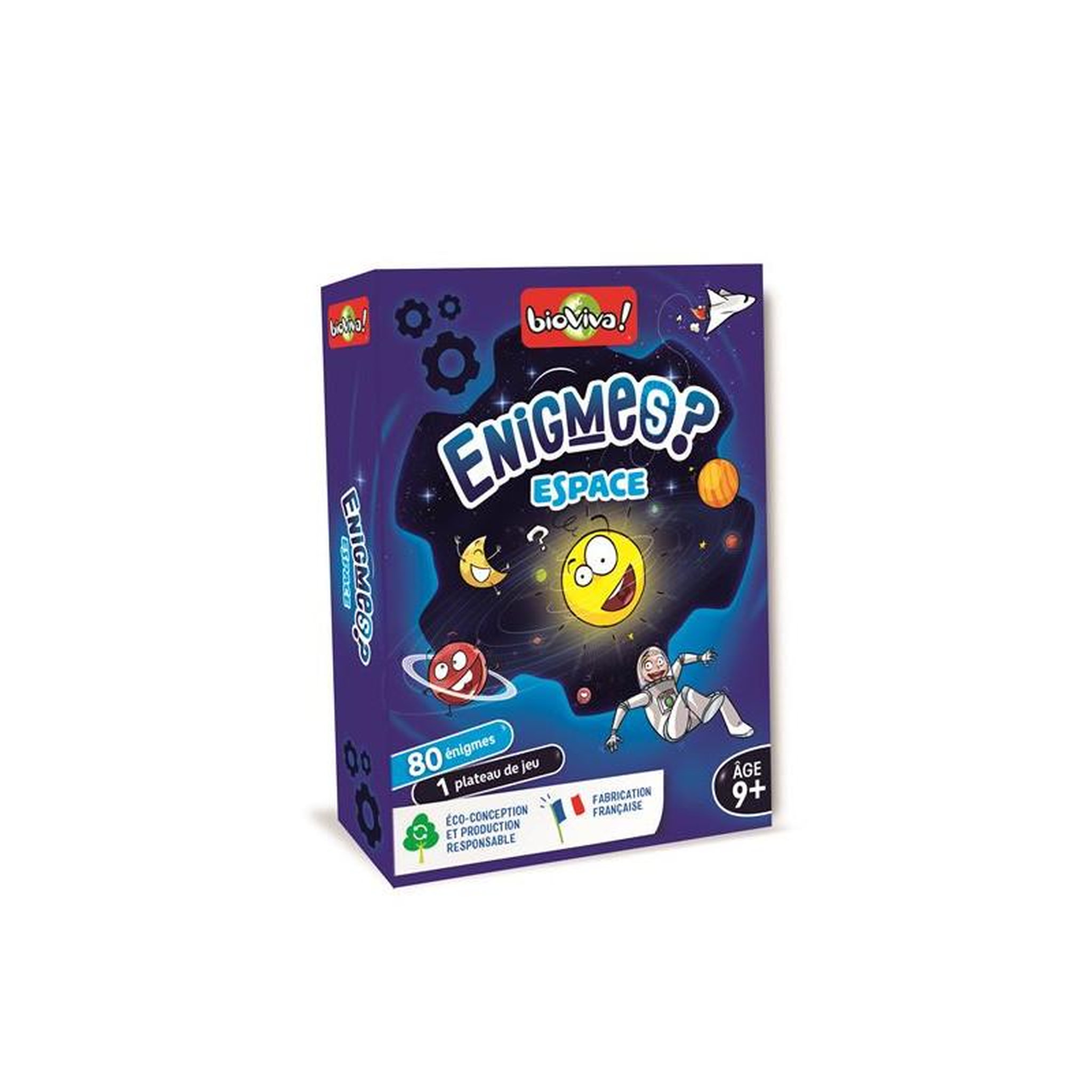 Bioviva Jeu de cartes Bioviva Enigmes Espace