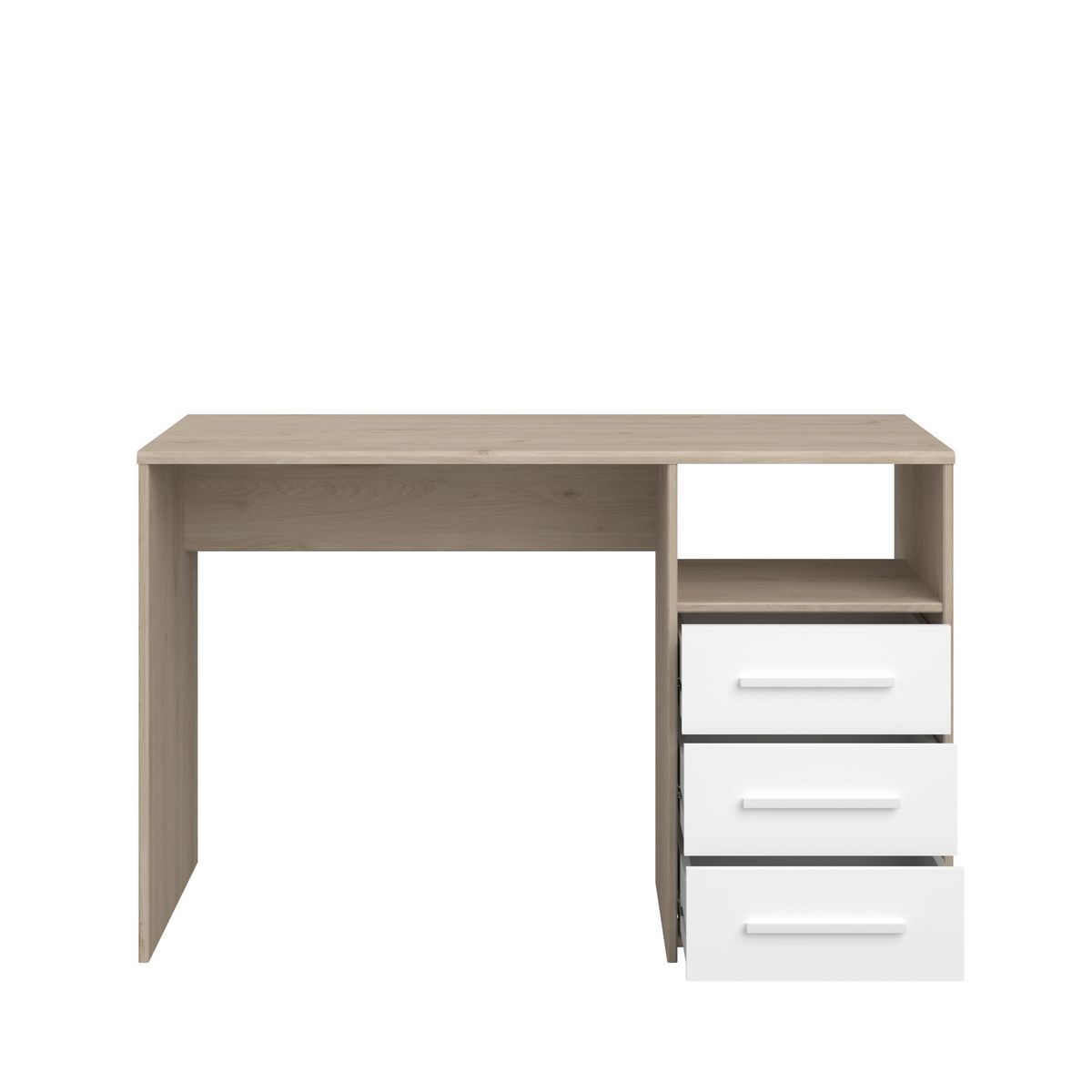 Bureau enfant/junior  3 tiroirs L120cm NORWAY
