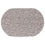 SECRET DE GOURMET Set de Table Ovale  Spaghetti  29x44cm Taupe