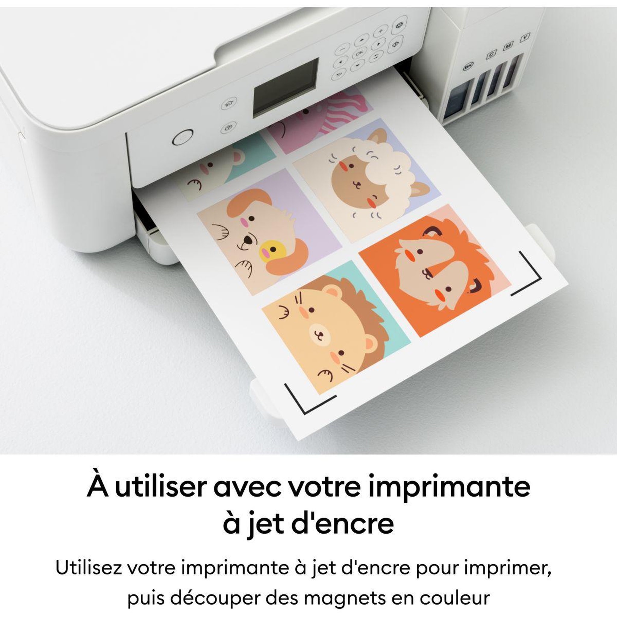Voir la diapositive 5 : CRICUT Accessoire Feuilles magnétiques imprimables