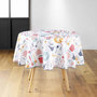 Voir la diapositive 4 : Douceur d'Intérieur Nappe ronde antitache A table - Diam. 180 cm - Multicolore