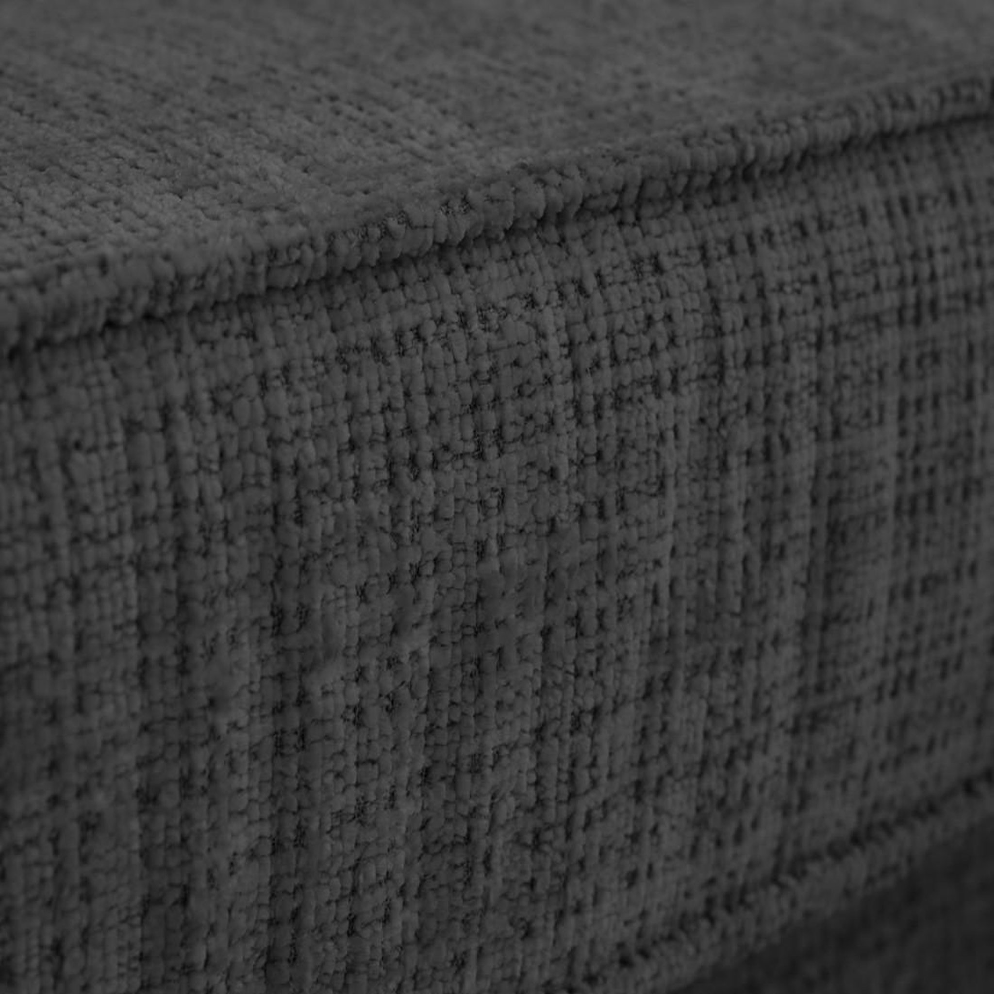 Voir la diapositive 3 : LISA DESIGN Jake - canapé déhoussable d'angle droit 5 places en velours texturé