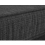 Voir la diapositive 3 : LISA DESIGN Jake - canapé déhoussable d'angle droit 5 places en velours texturé