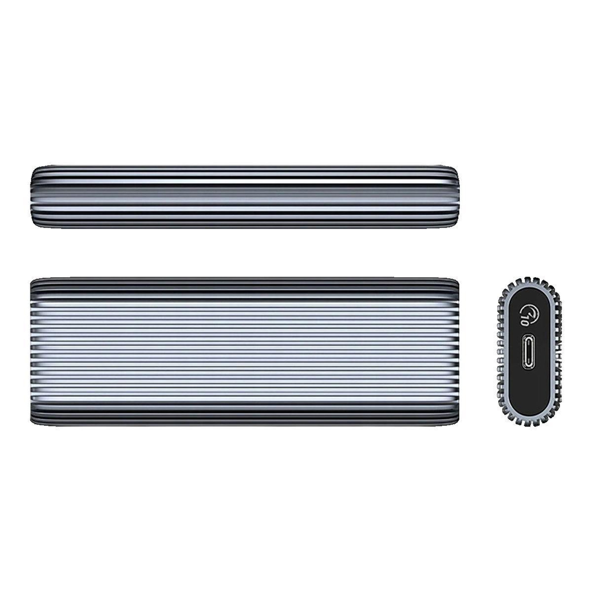 Voir la diapositive 2 : ORICE Boîtier disque dur externe Orico AM2C3-G2 USB-C 3.2 gris