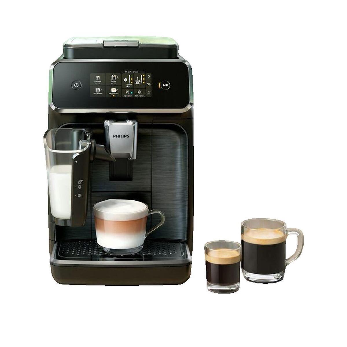 Philips Machine à expresso Philips EP2330/10 avec broyeur intégré et moussoir à lait LatteGo