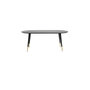 Voir la diapositive 2 : Paris Prix Table Basse Ovale  Dipp  120cm Noir