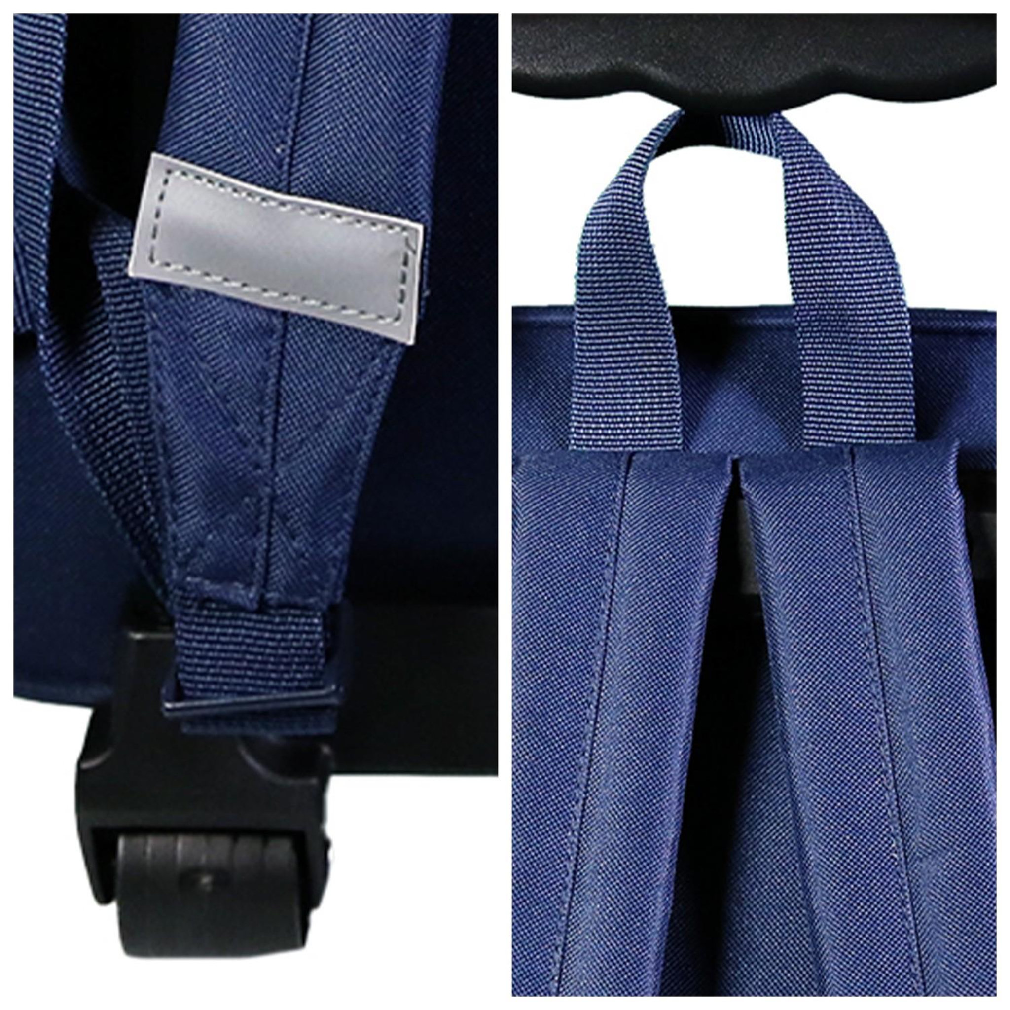 Voir la diapositive 6 : Bagtrotter BAGTROTTER Sac à dos à roulettes Lili Lou Bleu