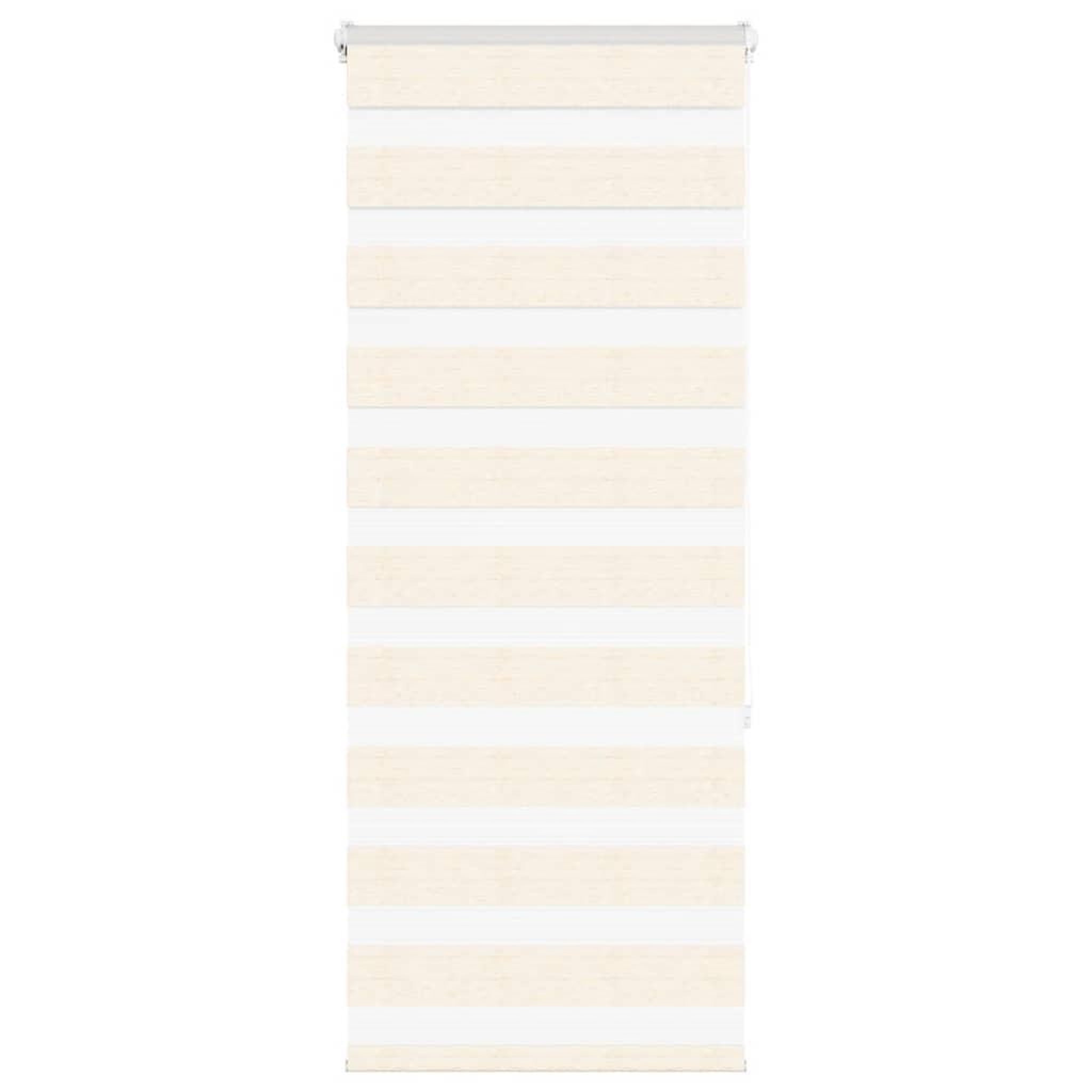 VIDAXL Store zebre beige marbre largeur du tissu 50,9 cm polyester