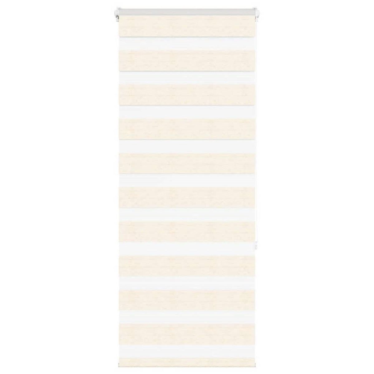 VIDAXL Store zebre beige marbre largeur du tissu 50,9 cm polyester